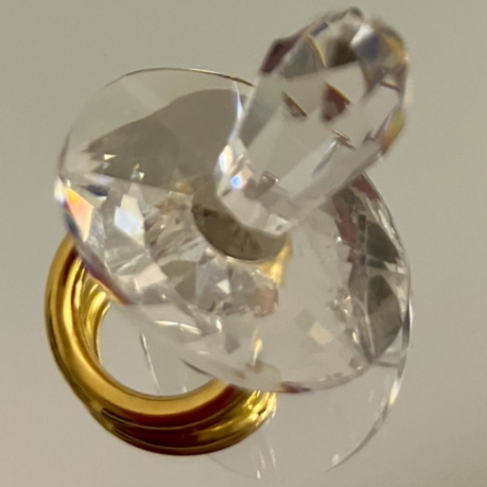 Swarovski Keepsake Crystal Baby Soother